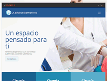 Tablet Screenshot of doctorsarmentero.com